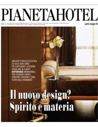 RIVISTA " PIANETA HOTEL "